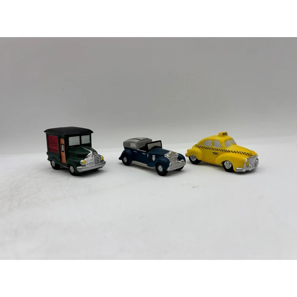 Department 56 1987 Vintage Heritage Village Auto Accessories Set of 3 5964-1 EUC